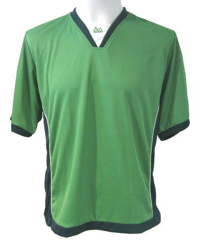 Soccer-Volleyball Jersey (Green-Navy-White)