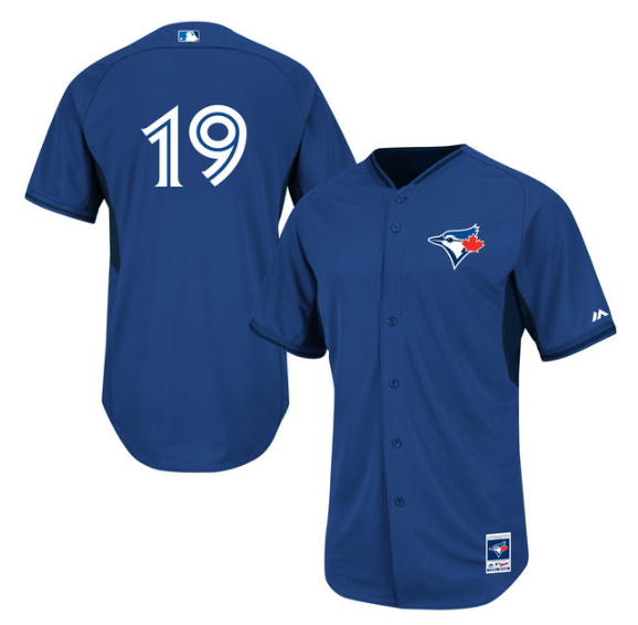 Toronto Blue Jays MLB #19 Majestic Cool Base Batting Practice