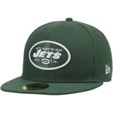 New York Jets NFL New Era - 59FIFTY Green Fitted Cap