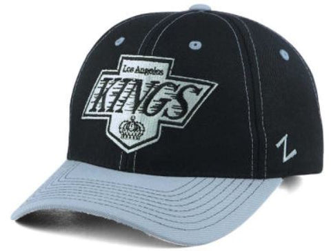 Los Angeles Kings NHL Zephyr - 2Tone Black-Grey Staple Cap