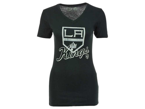 Los Angeles Kings NHL Old Time Hockey - Women's Flair T-Shirt