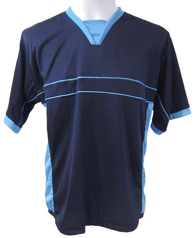 Soccer-Volleyball Jersey (Navy-Powder Blue)