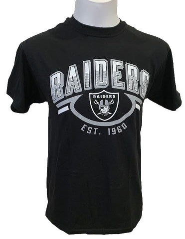 Las Vegas Raiders NFL Old Time Football - Shuffle T-Shirt