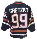 Edmonton Oilers NHL Bauer - #99 Gretzky Navy Home Jersey