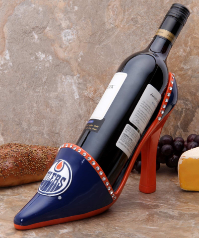 Edmonton Oilers NHL - Shoe Wine Bottle Holder
