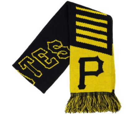 Pittsburgh Pirates Wordmark Knit Scarf