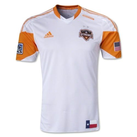 Houston Dynamo MLS adidas - White Jersey