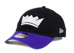 Sacramento Kings NBA New Era - 2Tone Shone 9TWENTY Black-Purple Cap