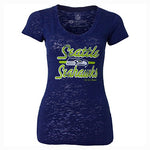 Seattle Seahawks NFL Old Time Football - Women's Signal T-Shirt