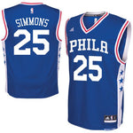 Philadelphia 76ers NBA Ben Simmons #25 adidas - Swingman Jersey - Blue