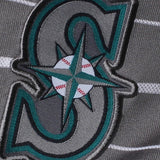 Seattle Mariners Nike Dri-FIT Stripe Polo - Gray