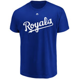 Kansas City Royals MLB Majestic - Wordmark T-Shirt
