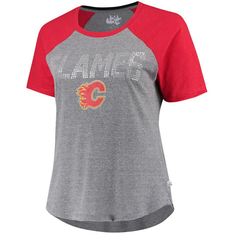 Calgary Flames NHL Alyssa Milano - Women's Conference T-Shirt