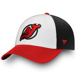 New Jersey Devils NHL Fanatics - Iconic Fundamental Adjustable Cap