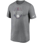 New York Giants NFL Nike - Heathered Gray Icon Performance T-Shirt