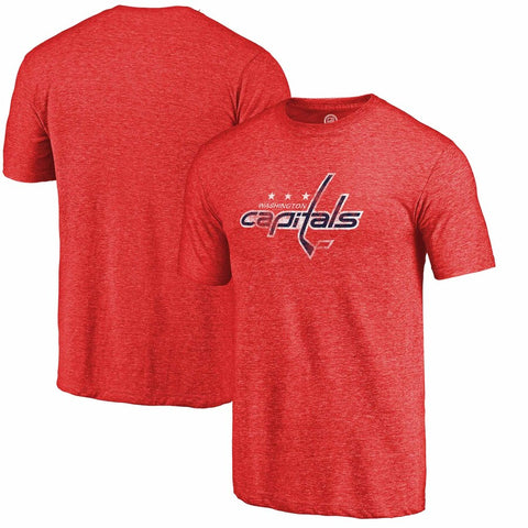 Washington Capitals NHL Fanatics - Distressed Primary Logo T-Shirt