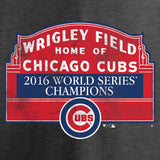 Chicago Cubs MLB Fanatics - World Series Champions Sign Win T-Shirt