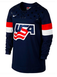 USA Hockey IIHF Nike - Navy Blue Jersey