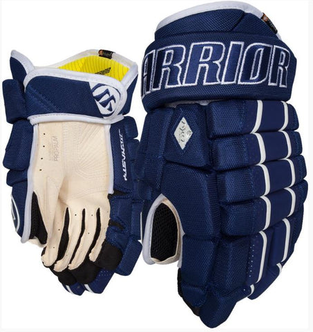 Warrior Dynasty AXLT Hockey Gloves - Navy